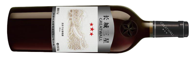 中国长城葡萄酒有限公司, 长城三星美乐干红葡萄酒, 张家口, 河北, 中国 2019